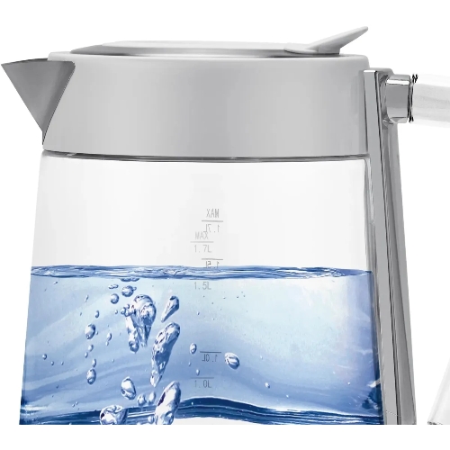 Чайник электрический Polaris PWK 1715 CGL Water Way Pro, Белый