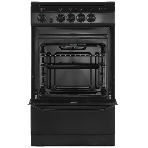 Плита электрическая De Luxe 506004.04ЭС 031 черный, конфорок 4 шт, духовка 60 л, 50 см x 87 см x 60 см