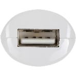 Комплект зарядное устройство Hama H-183266 2.4A для Apple кабель Apple Lightning белый