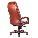 Кресло Бюрократ T-9923WALNUT Leather Eichel светло-коричневый, кожа