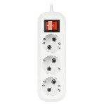 Удлинитель Smartbuy (SBE-16-3-1.5-ZS) 3 гнз х 1,5 м (16А/3.5 кВт, ПВС 3х1.0)