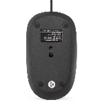 Мышь проводная Crown CMM-128 черный, 1000 dpi, USB, кнопки - 2