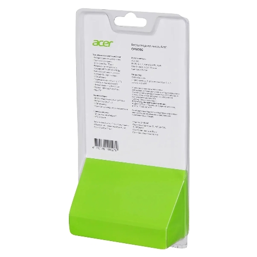 Мышь беспроводная Acer OMR060 черный, 1600 dpi, радиоканал, USB, кнопки - 6