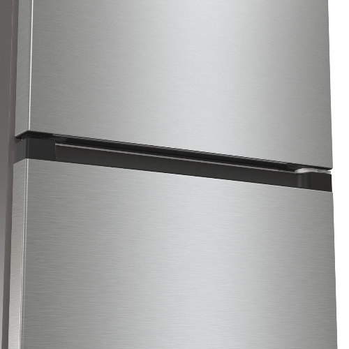Холодильник Gorenje NRKE62XL серебристый металлик двухкамерный 203/99л морозилка снизу, No Frost