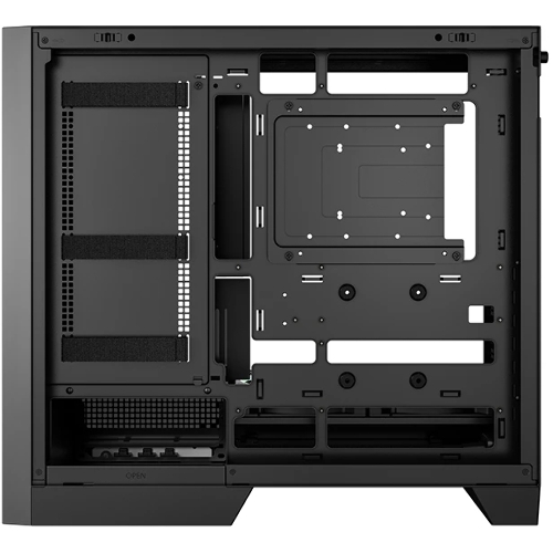 Корпус DeepCool CL600, Midi-Tower, чёрный, 2 x 120 мм