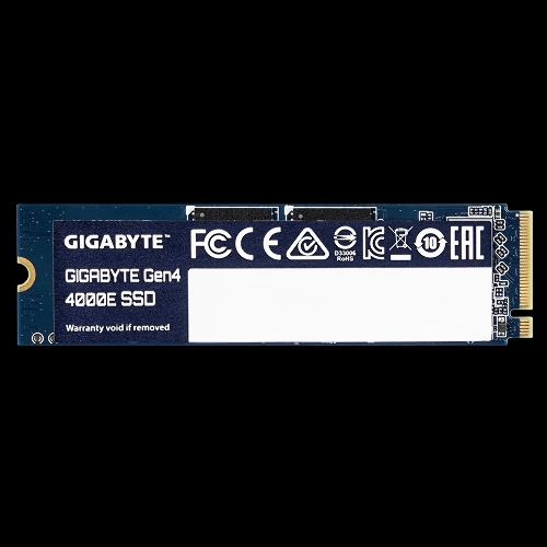 Накопитель SSD GIGABYTE Gen4 4000E, 250Gb, M.2 2280, PCIe 4.0 x4, NVMe, R/W 3500/1800