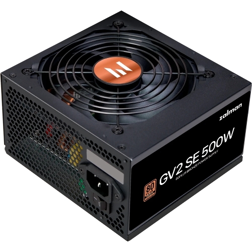 Блок питания Zalman ZM500-GV2SE, 500Вт, 80 PLUS Bronze, 120мм, черный