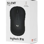 Мышь беспроводная Logitech B220 Silent черный, 1000 dpi, радиоканал, USB, кнопки - 3