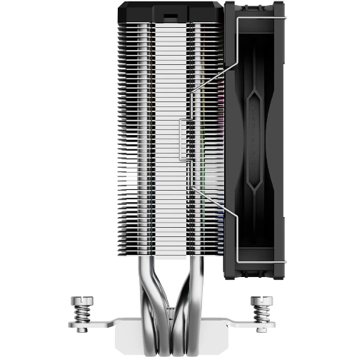 Кулер для процессора Thermalright Assassin X 120 R Digital ARGB Black (4-pin PWM, 151mm, Al/Cu, 4x6mm, ARGB, 1x120mm, 70.84CFM, 29.8dBA, 2000RPM, S: 1851/1700/1200/115X, AM5/AM4, black)