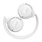 Беспроводные наушники JBL Tune 520BT белый, накладные, Bluetooth, быстрая зарядка, складная конструкция