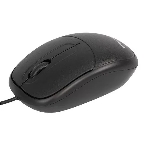 Мышь проводная Crown CMM-128 черный, 1000 dpi, USB, кнопки - 2