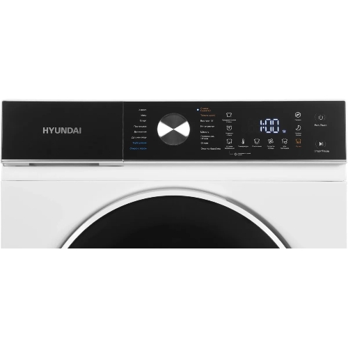 Стиральная машина Hyundai WFD8216 белый, загрузка фронтальная 8/5 кг (с сушкой), 1200 об/мин, класс: A+++