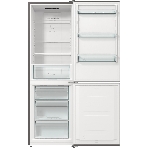 Холодильник Gorenje NRKE62XL серебристый металлик двухкамерный 203/99л морозилка снизу, No Frost