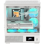 Компьютерный корпус AeroCool/Formula V Line Crystal E1 White, ATX, TYPE-C*1, USB3.0*2, Switch Display Panel