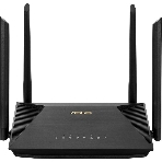 Роутер ASUS RT-AX53U 802.11b/g/n/ac/ax, до 574 + 1201 Mbps, 2,4 + 5 гГц, 4 антенны, USB