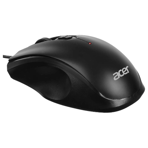 Мышь проводная Acer OMW020 черный, 1600 dpi, USB, кнопки - 4