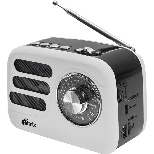 Радиоприемник Ritmix RPR-033 белый