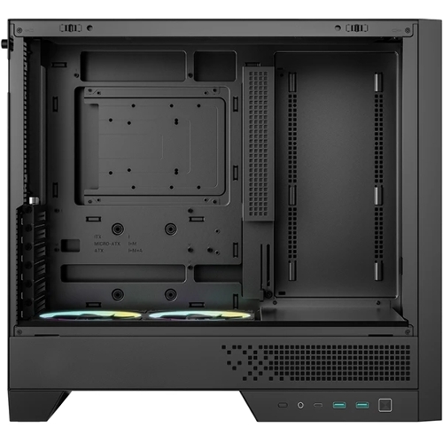 Корпус DeepCool CL600, Midi-Tower, чёрный, 2 x 120 мм