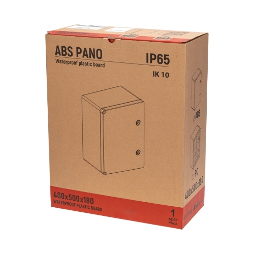 Корпус пластиковый ЩМПп Rexant с монтажной панелью 800х600х260мм ABS УХЛ1 IP65
