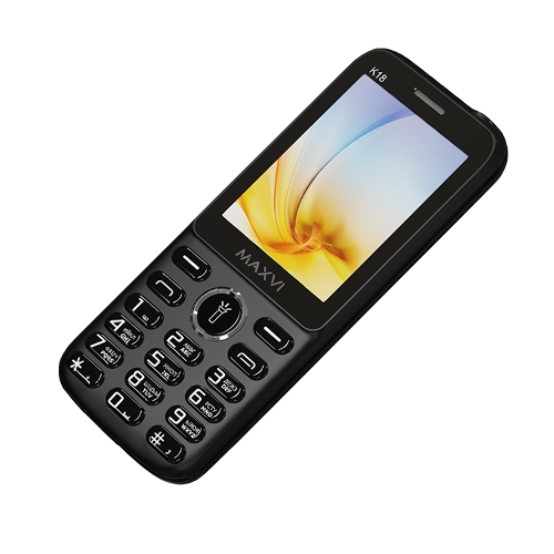 Мобильный телефон Maxvi K18 черный