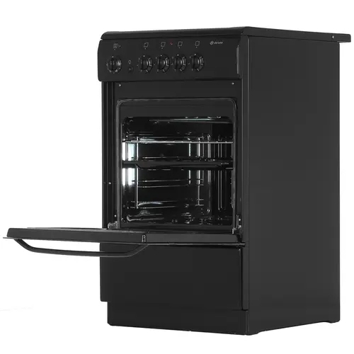 Плита электрическая De Luxe 506004.04ЭС 031 черный, конфорок 4 шт, духовка 60 л, 50 см x 87 см x 60 см