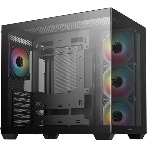Компьютерный корпус Deepcool CG530 4F черный без БП ATX 2x120мм 2x140мм 2xUSB 2.0 1xUSB 3.0 audio bott PSU