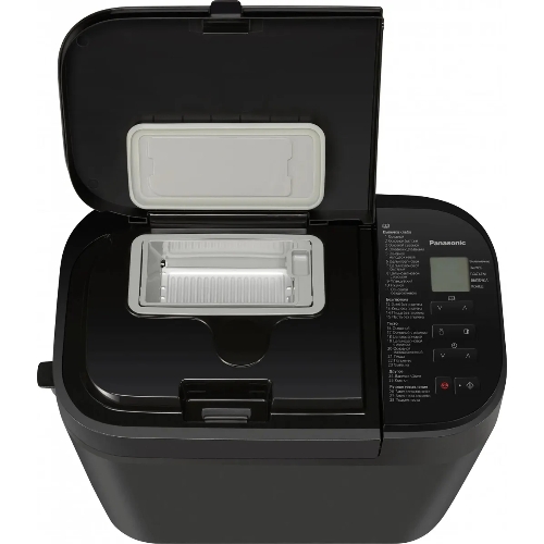 Хлебопечка Panasonic SD-R2530KTS черный, 550 Вт, 1.1 кг, 28 программ