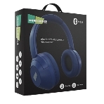 Беспроводные наушники MORE CHOICE HW11 синий, накладные, Bluetooth, до 6 ч