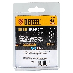 Набор бит Denzel двухстор., PH2-PH2х45 мм, сталь S2, 10 шт.