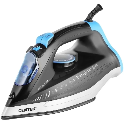 Утюг Centek CT-2315 черный, 2700 Вт, 35 г/мин, 135 г/мин, 320 мл