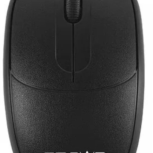 Мышь проводная Crown CMM-128 черный, 1000 dpi, USB, кнопки - 2