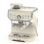 Кофейная станция BQ CM5000 бежевый, исп. кофе - зерновой/молотый, 2 л, 1560 Вт, 15 бар