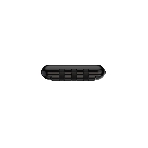 Внешний аккумулятор Maxvi PB10-11 10000 мАч черный 3A, встроенные кабели USB A/Type-C/Lightning