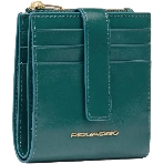 Картхолдер Piquadro Blue Square PP6843B2R/OT3 синий петроль, натуральная кожа