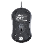 Мышь проводная Oklick 115S черный, 1200 dpi, USB, кнопки - 3