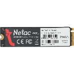 Накопитель SSD Netac NV3000, 250Gb, PCIe 3.0 x4, M.2 2280, NVMe, R/W 3000/1400