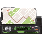 Автомагнитола Digma MCP-414, 1 DIN, Bluetooth, USB Type-A, AUX, пульт ДУ