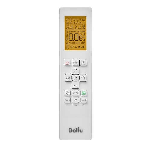 Внутренний блок сплит-системы Ballu Ice Peak DC BSPKI/in-13HN8_V4 инвертор, 13000 BTU, 37 м², 19 дБ, охлаждение, обогрев, осушение, белый
