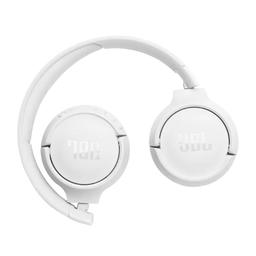Беспроводные наушники JBL Tune 520BT белый, накладные, Bluetooth, быстрая зарядка, складная конструкция