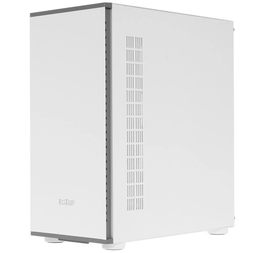 Компьютерный корпус PCCooler IE200 WH, Tempered Glass Full Tower, белый, TG, SPCC, 1x120мм ARGb E-ATX, ATX, mATX, mITX 180/380/220мм 4x2.5