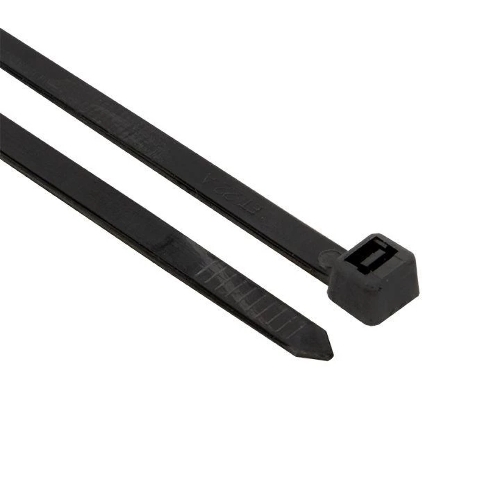 Хомут кабельный 4.8х300 нейл. черный (уп. 100 шт) EKF plc-cb-4.8x300