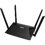Роутер ASUS RT-AX53U 802.11b/g/n/ac/ax, до 574 + 1201 Mbps, 2,4 + 5 гГц, 4 антенны, USB