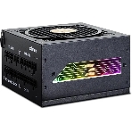 Блок питания Zalman ZM1000-TMX2 VIEW, 1000W, ATX12V v3.0, APFC, 12cm Fan, 80 PLUS Gold Gen5, Full Modular, side ARGb lights, Retail