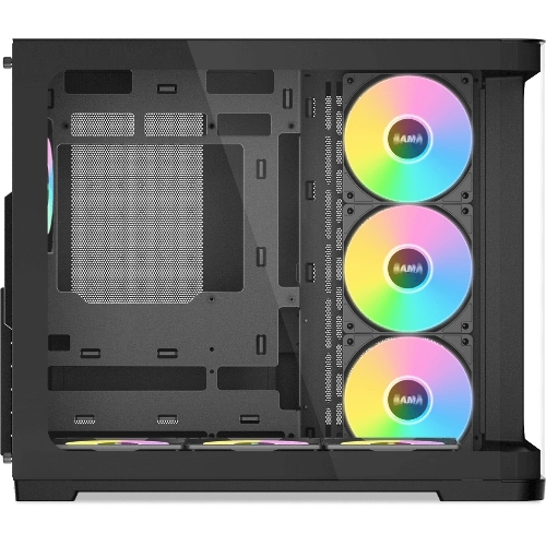 Корпус SAMA V60, Midi-Tower, чёрный, 7 x 120 мм