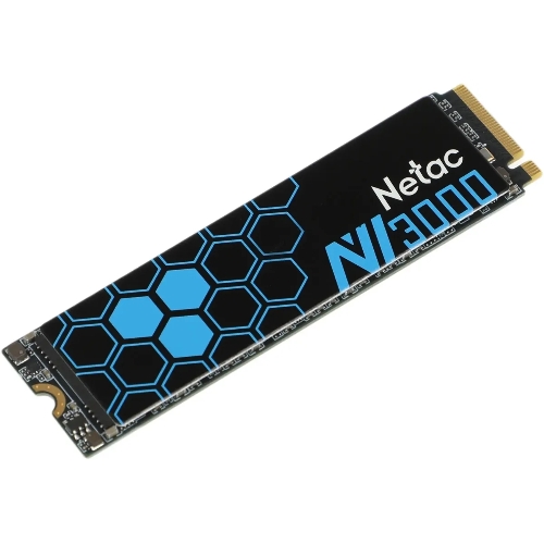 Накопитель SSD Netac NV3000, 250Gb, PCIe 3.0 x4, M.2 2280, NVMe, R/W 3000/1400