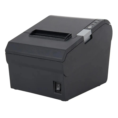 Чековый принтер Mertech MPRINT G80 прямая термопечать, 203 dpi, 250 мм/сек, Ethernet, RS-232, USB, Wi-Fi, черный