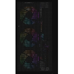 Компьютерный корпус AeroCool/Formula Crystal Z1M Plus FR черный без БП mATX 5x120мм 2xUSB 3.0 1xUSB3.1 audio bott PSU