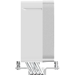 Кулер для процессора Ocypus Delta A40 EX WH Digital, 120мм ARGB FAN, Top Display Panel, 4 HEAT PIPES, 4-PIN PWM, 500-1800 RPM, 29DBA, HYDRO BEARING, LGA115X/1200/1700/18XX, AM4/AM5
