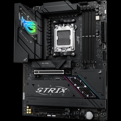 Материнская плата ASUS ROG STRIX B850-F GAMING WIFI, AM5, AMD B850, 4xDDR5, 2xSATA, 4xM.2, 1xPCIe 5.0 x16, 1xPCIe 4.0 x16, 1xPCIe x4, 1xDP, 1xHDMI, 1x2.5Gb LAN, 1xUSB-C 20Gbps, 1xUSB-C 10Gbps, 3xUSB-A 10Gbps, 4xUSB 5Gbps, 4xUSB 2.0, 3x3.5 мм, 7.1, ATX
