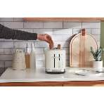 Тостер KitchenAid 5KMT2109EPL 2 тоста, фарфоровый белый